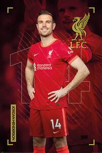 Poster Liverpool FC - Jordan Henderson, (61 x 91.5 cm)