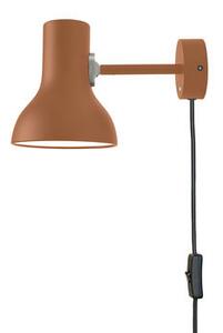 Type 75 Mini Wall light with plug - / Mains power connection - By Margaret Howell by Anglepoise Brown