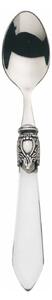 OXFORD OLD SILVER-PLATED RING 6 MOCHA SPOONS - White