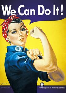 Poster We can do it !, (61 x 91.5 cm)