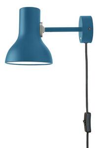 Type 75 Mini Wall light with plug - / Mains power connection - By Margaret Howell by Anglepoise Blue