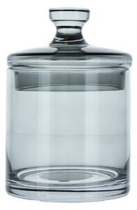 Grey Glass Jar Grey