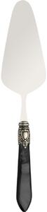 OXFORD OLD SILVER-PLATED RING CAKE SERVER - Green