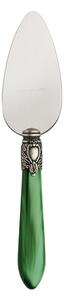 OXFORD OLD SILVER-PLATED RING PARMESAN AND HARD CHEESES KNIFE - Silky Green