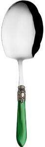 OXFORD OLD SILVER-PLATED RING RICE-KEBAB SPOON - Black