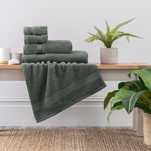 Forest Green Egyptian Cotton Towel Green