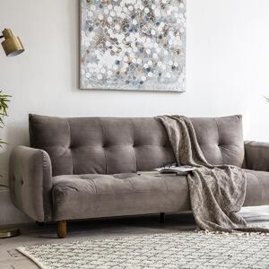 Tega Fabric 3 Seater Sofa - Grey