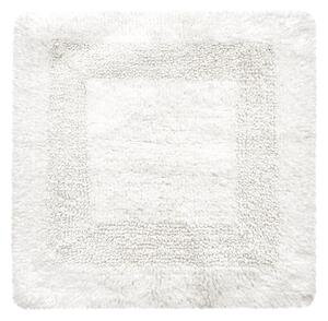 Super Soft Reversible White Square Bath Mat White