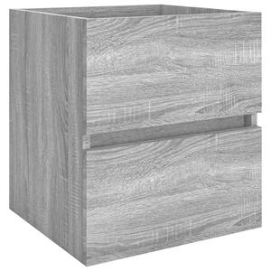 Sink Cabinet Grey Sonoma 41x38.5x45 cm Engineered Wood