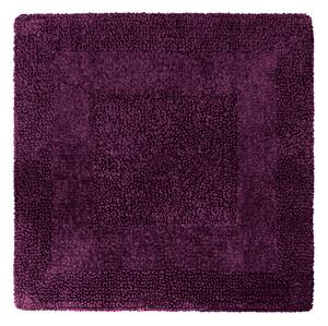 Super Soft Reversible Grape Square Bath Mat Grape Purple