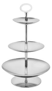 ROUNDED THREE-TIER SERVING STAND