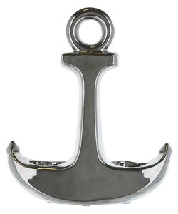 Nautical Anchor Tealight Holder Silver
