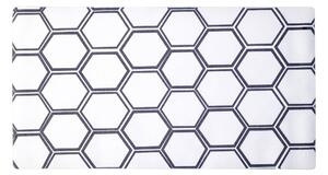 Honeycomb Aquamat White and Blue