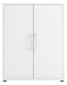 Prima White 2 Doors Wooden Cabinet