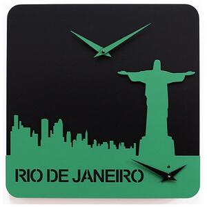 TIME TRAVEL WALL CLOCK - Rio de Janeiro
