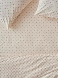 Dusty Pink Martha Floral Cotton Fitted Sheet | King | Piglet in Bed