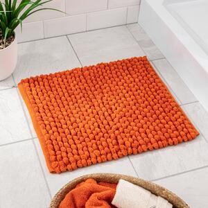 Pebble Orange Shower Mat Orange