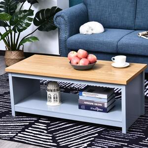 Retro Rustic Style Chic Coffee Table