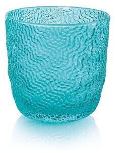 TRICOT SET OF 6 WATER GLASSES - Blue