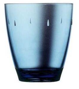 UNO POLYCARBONATE 33CL GLASS SET - Sapphire
