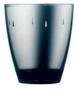 UNO POLYCARBONATE 33CL GLASS SET - Onyx