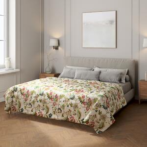 Stripe quilted throw