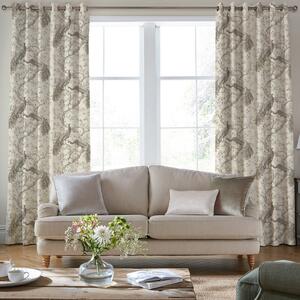 Laura Ashley Belvedere Made To Measure Curtains Soft Truffle