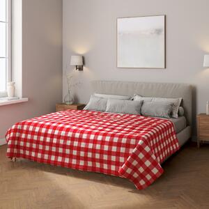 Stripe quilted throw