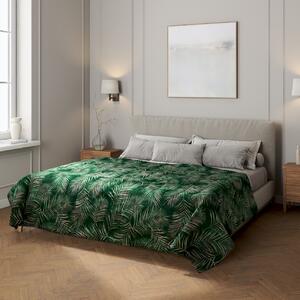 Stripe quilted throw