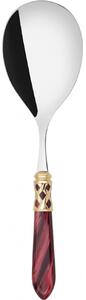 ALADDIN GOLD-PLATED RING RICE SERVING SPOON - Green
