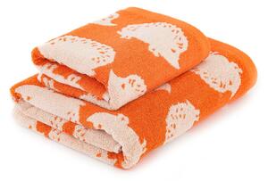 Orange Hedgehog Towel Orange