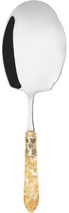 ALADDIN GOLD-PLATED RING RICE & KEBAB SERVING SPOON - Transparent Gold