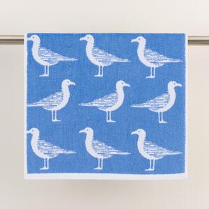 Seagulls Cornflower Towel Cornflower