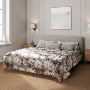 Stripe quilted throw