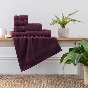 Grape Egyptian Cotton Towel Dark Purple
