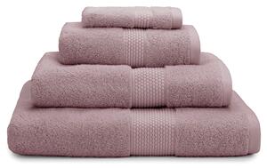 Dorma Silk Blend Heather Towel Purple