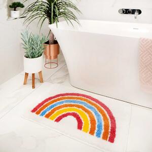 Colourful Rainbow Non Slip Bath Mat