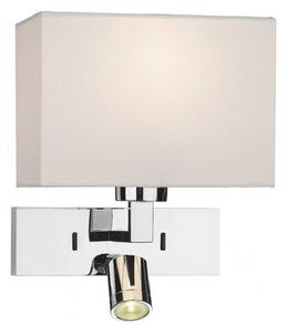 Dar lighting MOD7150L Modena Wall Light With LED In Polished Chrome