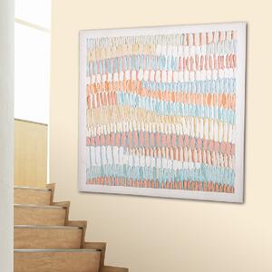 Colindale Canvas Square Wall Art In Multicoloured