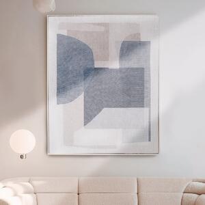 Colindale Canvas Rectangular Geometric Wall Art In Multicoloured
