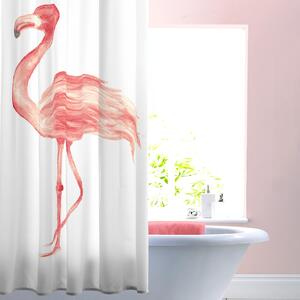 Flamingo Shower Curtain Pink