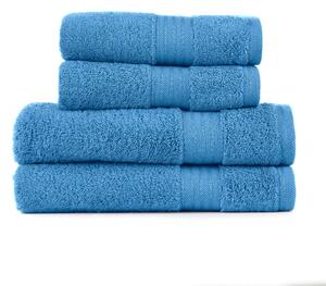 Cornflower Blue Egyptian Cotton 4 Piece Towel Bale Cornflower
