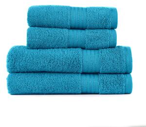 Teal Blue Egyptian Cotton 4 Piece Towel Bale Teal