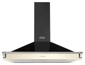 Stoves 444410244 Richmond 90cm Chimney Cooker Hood with Rail