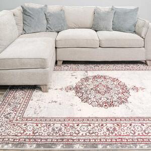 Modern Red Abstract Oriental Rugs | Hatton