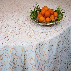 LIGHT DROPS TABLECLOTH IN IVORY - 220 x 280
