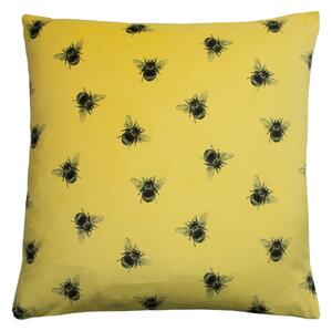 Nectar Bee Cushion Lemon