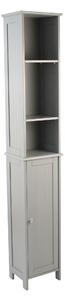 Rimini Grey Tall Cabinet Grey