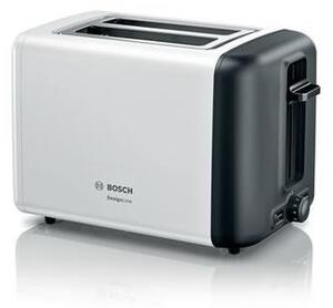 Bosch TAT3P421GB DesignLine 2 Slice Toaster - White