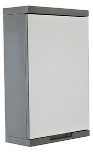 Siena Grey Mirror Cabinet Grey